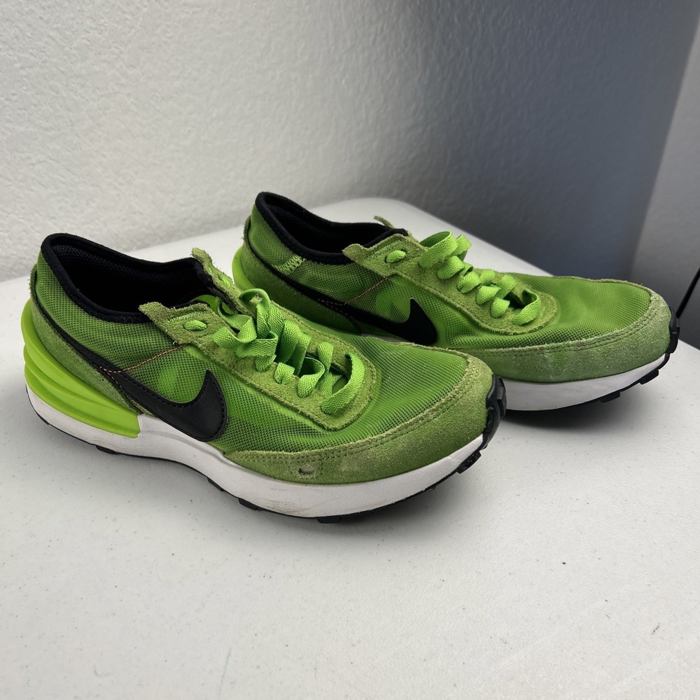 Nike‎ Waffle One Electric Green DC0481-300 5Y Womens 6.5